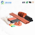 2:1 heat shrinkable sleeve for cable terminal kits